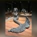 De Salvador, escultura de Iemanjá, da artista Nádia Taquary, é exposta no Rio