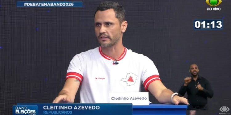 Debate em Minas: candidatos evitam farpas com Cleitinho e dívida do estado vira munição contra atual governo