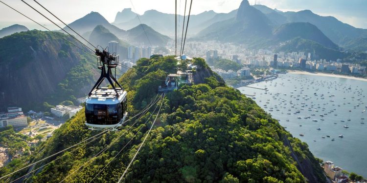 Do alto do Pão de Açúcar
