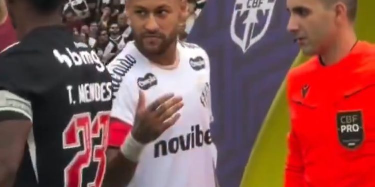 Entenda a treta entre Neymar e Thiago Mendes, que não se cumprimentaram em Vasco x Santos