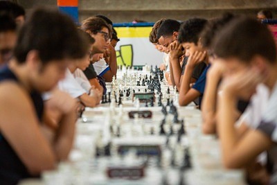 Entre estratégia e concentração, xadrez ganha força no Intercolegial