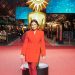 Flávia Alessandra aposta em look todo vermelho para o Festival de Gramado avaliado em R$ 14 mil