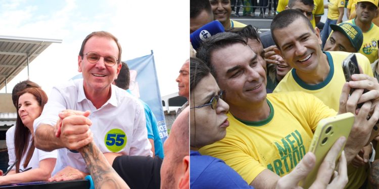 Flávio Bolsonaro cobra fidelidade de prefeitos a Ruas após antigos aliados declararem voto em Paes