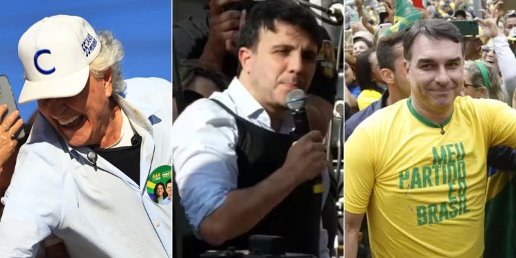Flávio, Caiado e Renan usam colete à prova de balas em primeiro dia de campanha; Lula e Zema dispensam equipamento