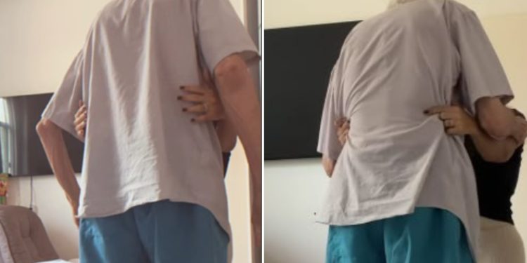 Idoso acamado volta a andar após um ano e emociona fisioterapeuta; veja vídeo