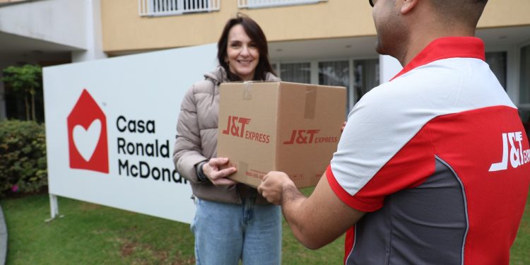 J&T Express é parceira logística oficial do McDia Feliz 2026