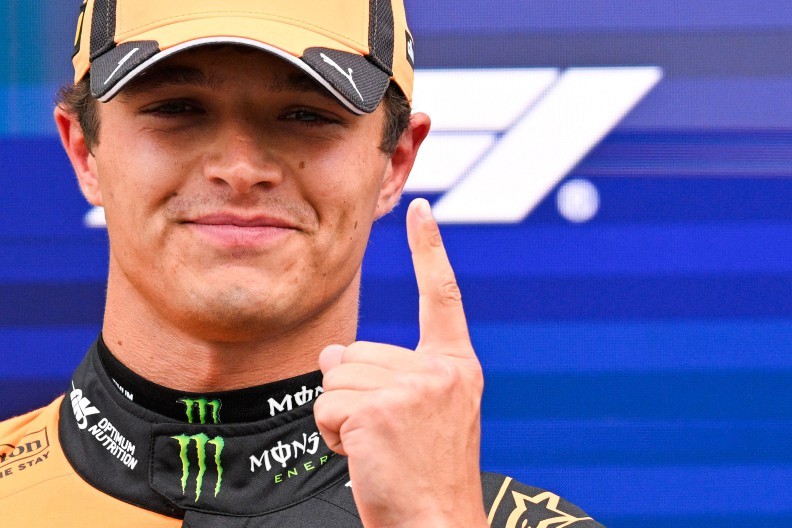 Lando Norris é o pole no GP da Holanda; Bortoleto larga em nono