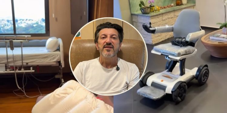 Lito publica novo vídeo sobre estado de saúde, e mulher mostra estrutura montada para homecare: 'Não estou triste'