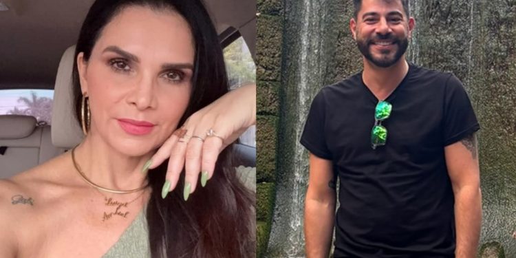 Luiza Ambiel se empolga com publicação de Evaristo Costa e faz convite inusitado