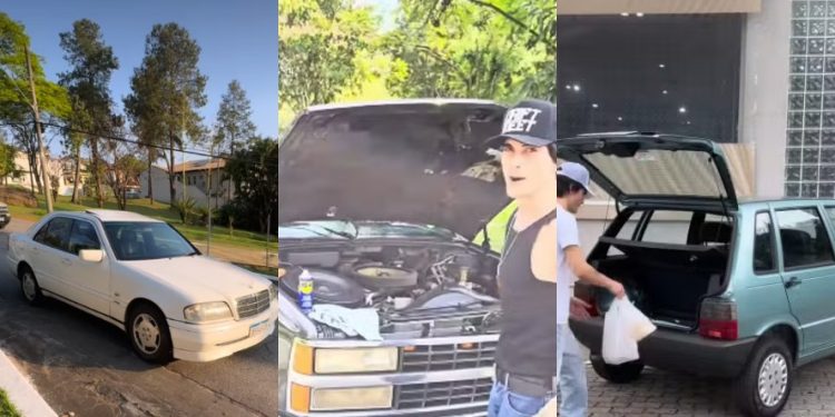 Mercedes C280, Silverado V8 e Uno: veja os carros vendidos por Fiuk após crise financeira