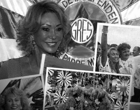 Morre Beth Andrade, nora de Castor de Andrade que marcou os desfiles da Mocidade