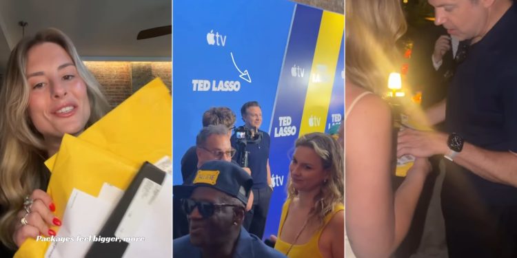 Mulher que mora em ex-apartamento de Jason Sudeikis viraliza ao tentar entregar correspondências ao ator