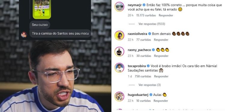 Neymar contesta leitura labial, e dublador responde
