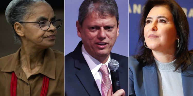 O trunfo de Tarcísio para tentar desidratar as candidatas de Lula ao Senado em São Paulo