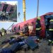 Ônibus com turistas sai de rodovia e tomba na Hungria; 12 pessoas morrem e dezenas ficam feridas