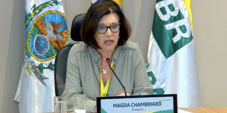 Petrobras: 'Meta é para os fracos', diz Magda ao atribuir lucro à alta da produção e do preço do petróleo