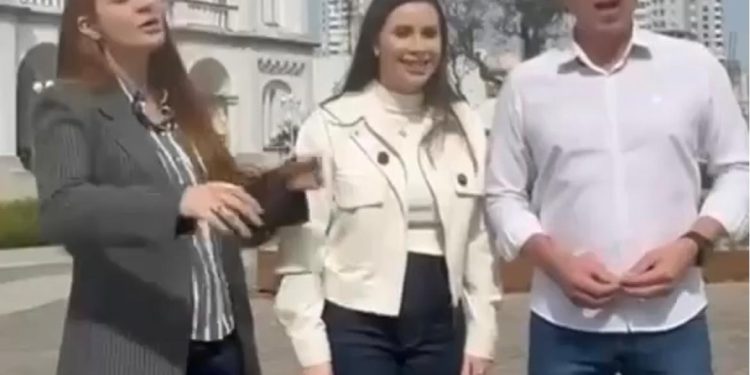Prefeitura exonera dois servidores após vazar vídeo em que deputada rejeita gravar com Carluxo