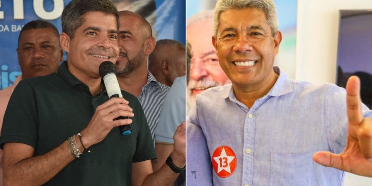 Quaest: ACM Neto soma 39% na corrida pelo governo da Bahia, contra 37% de Jerônimo Rodrigues