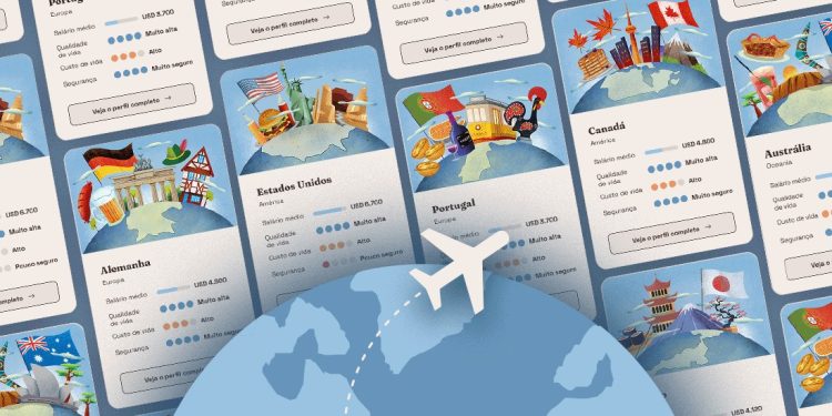 Quais são os países mais procurados por brasileiros para morar? Veja os principais destinos