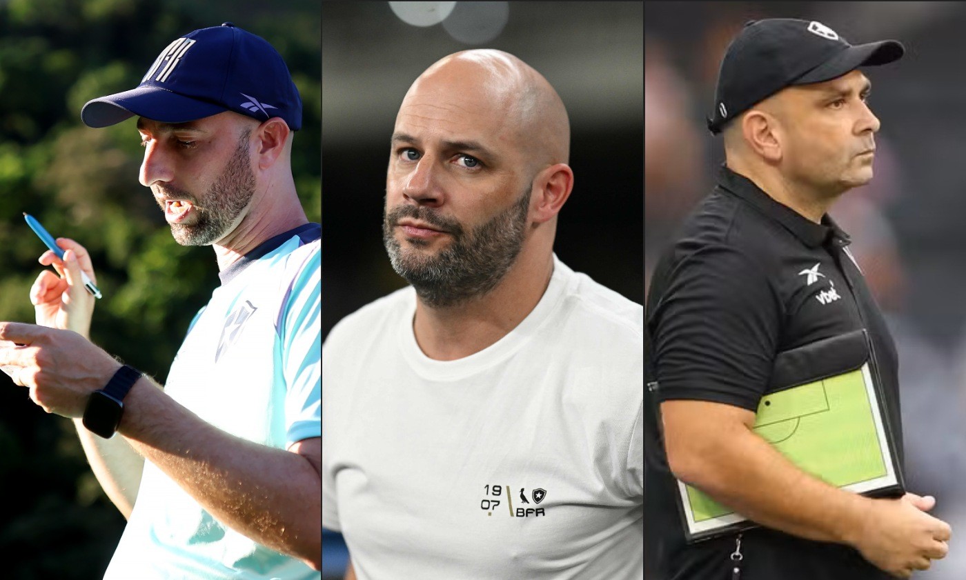 Quase um terço dos jogos do Botafogo na era SAF foi comandado por técnicos estreantes ou interinos