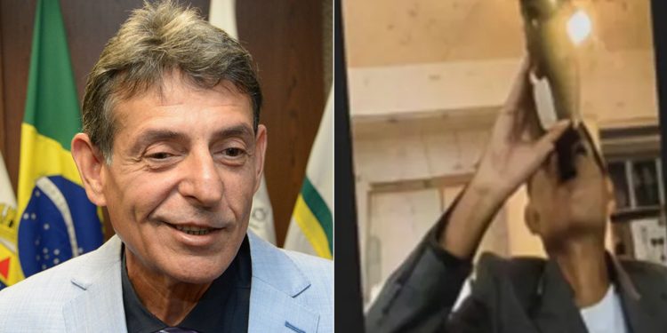 Quem é o juiz investigado pelo TJMG por virar garrafa de vinho e acender cigarro com maçarico durante sessão