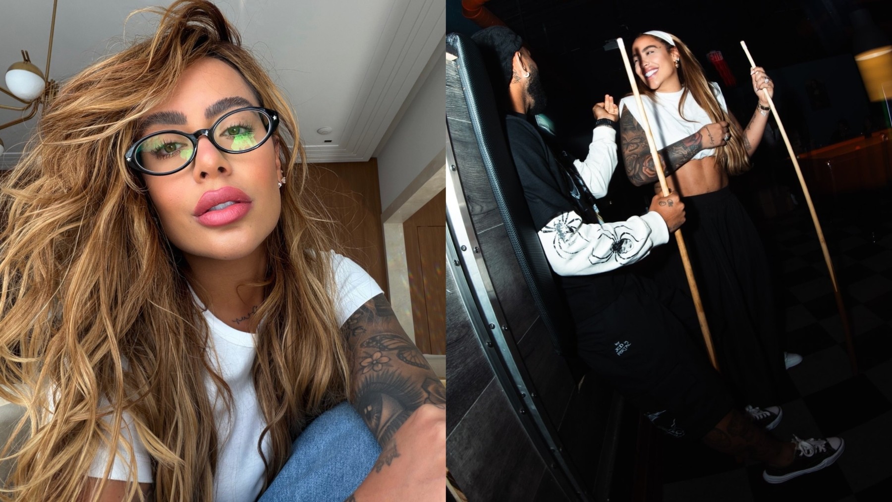 Rafaella Santos compartilha foto rara com Gabigol e manda recado aos curiosos