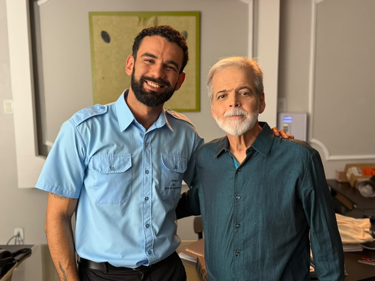 Recuperado após transplante de rim, Claudio Cinti faz filme estrelado por Igor Fortunato