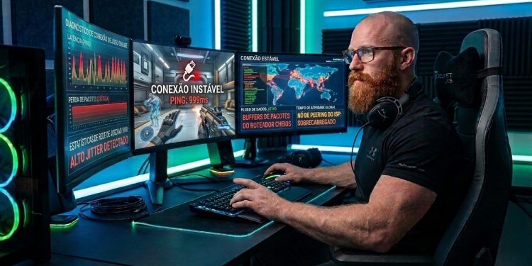 Resolva o Ping alto e lag que atrapalham as suas partidas