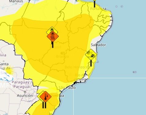 Rio terá chuva isolada e ventos de fracos a moderados com rajadas neste sábado, diz Inmet