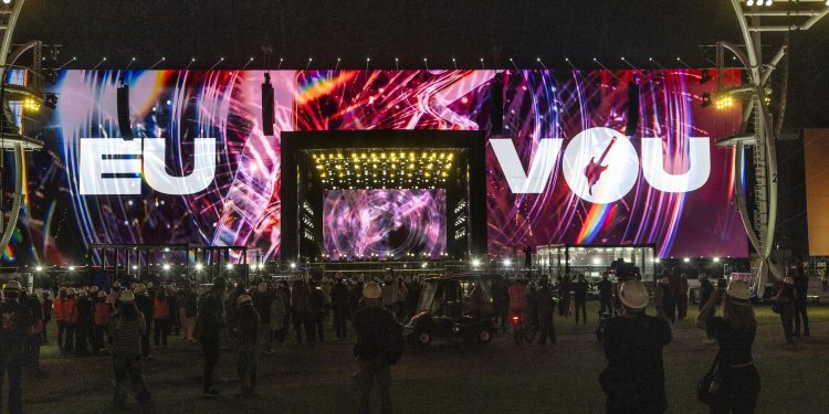 Rock in Rio apresenta sua iluminação para a edição deste ano; veja fotos