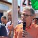 Romeu Zema começa campanha à Presidência com missa e caminhada em Montes Claros