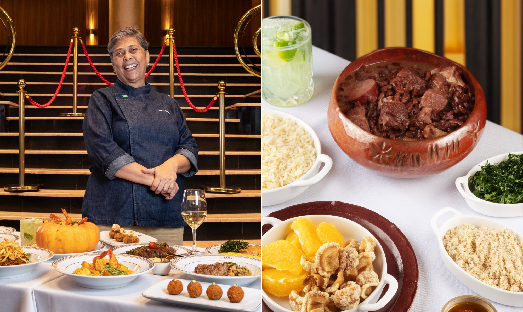 Roxy tem almoço musical com menu assinado pela chef Katia Barbosa nos fins de semana