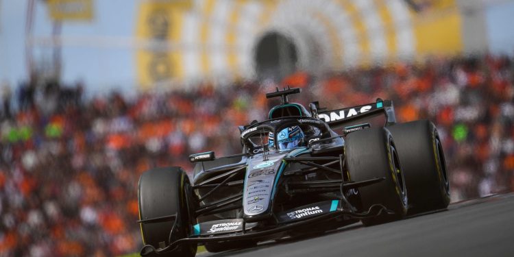 Russell vence sprint da Holanda de ponta a ponta e Bortoleto fica em nono