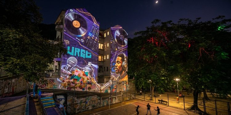 Santa Teresa ganha projeção visual gigante para festival