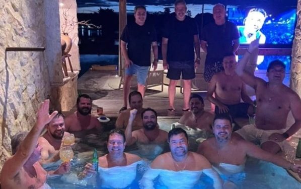 Senador alvo da PF pede a Alcolumbre providências contra vazamentos, após foto em piscina