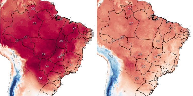 Sexta será de chuva forte no Sul, e temperaturas sobem no Rio e SP; veja previsão
