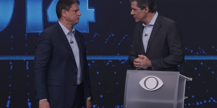 Tarcísio x Haddad: veja como foi o primeiro debate ao governo de SP em cinco pontos