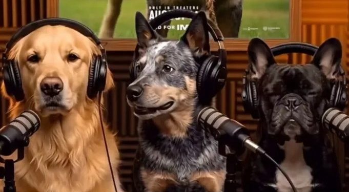 Warner usa podcast de cães criados por IA para promover novo filme com Anne Hathaway; assista