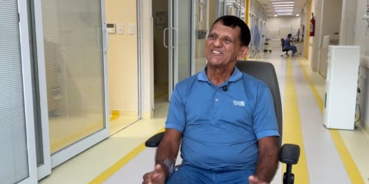 'Eles mexiam lá em Barretos e viam meu intestino aqui em RO em uma tela', diz aposentado submetido à 1ª telecirurgia robótica do SUS