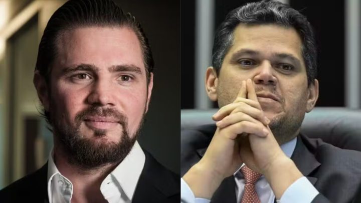 'Você é um anjo de luz em nossa vida', disse Vorcaro a Alcolumbre