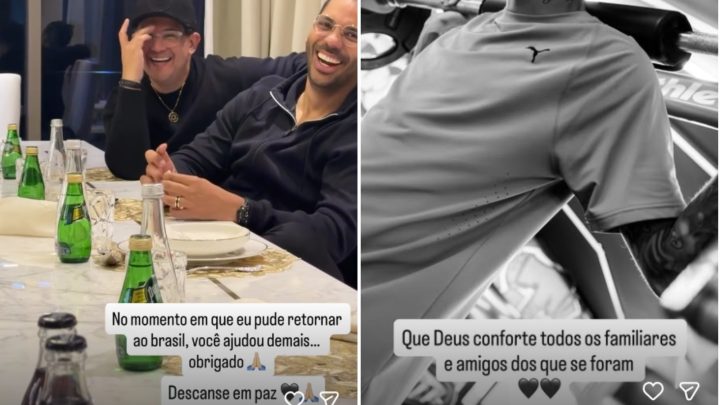 A mensagem de Neymar sobre Bruno Avelar, que morreu em helicóptero com Rick