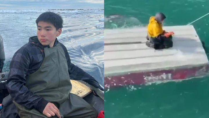Adolescente sobrevive por 62 horas agarrado a barco virado no Alasca após perder irmão e primo