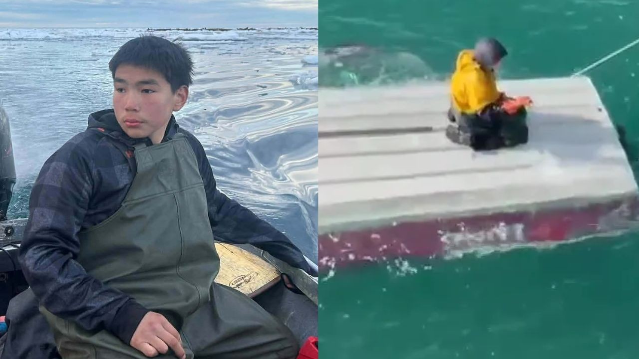 Adolescente sobrevive por 62 horas agarrado a barco virado no Alasca após perder irmão e primo