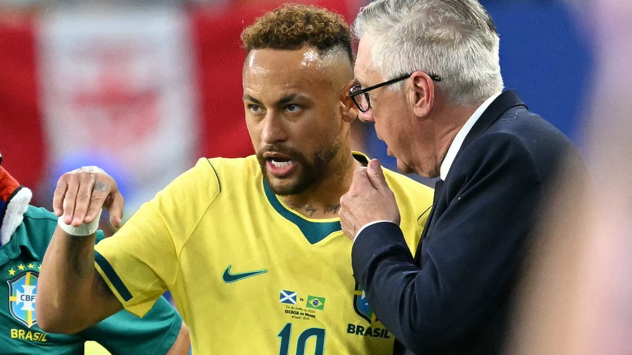 Ancelotti confirma fim de ciclo de Neymar na seleção brasileira: 'Ele já disse que não quer voltar'