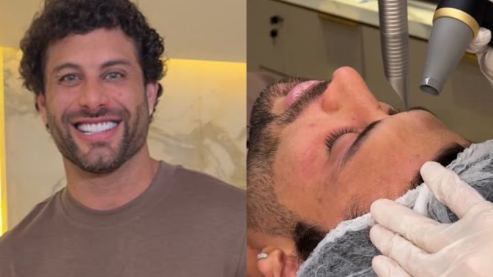 Após presentear namorada com silicone de R$ 40 mil, Jesus Luz fala sobre rótulo de 'metrossexual': 'Nunca tive problema'