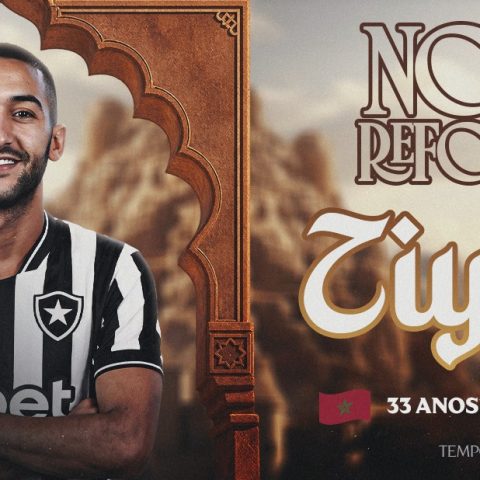 Botafogo anuncia contratação de Hakim Ziyech