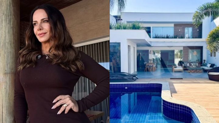 Canil, jardim de inverno e três andares: conheça a nova casa de Viviane Araújo após mudança às pressas; fotos
