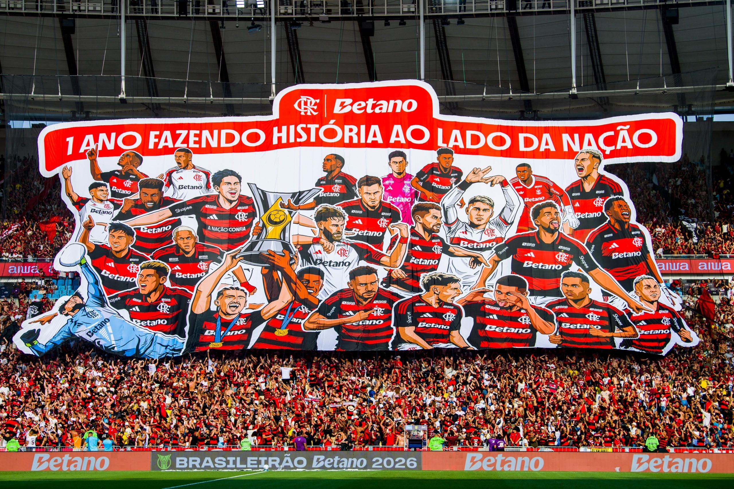 Clubes da Série A têm cerca de 7% das receitas oriundas de patrocínio de bets; veja ranking