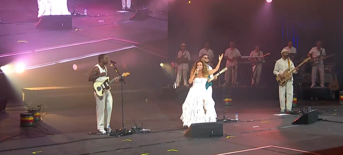Crítica: Daniela Mercury e Olodum dão injeção de ânimo ao repertório sonolento dos Gilsons no Palco Sunset