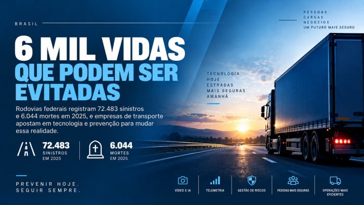 Dados antecipam riscos no transporte rodoviário